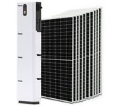 Kit solar 15 kw en batería de lifepo4 6000 ciclos + inversor 5kw con app / kit solar autoconsumo / kit solar aislada + 9 paneles 405w incluye hispanus