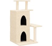 Torre para muebles de árbol para gatos, juguete para trepar, rascador, plataforma para trepar con postes 02_0022540