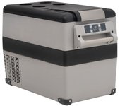Vidaxl nevera con asa pp y pe negro y gris 35 l