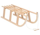 Vidaxl trineo de nieve madera contrachapada 110x40x34 cm
