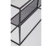 Consola de vidrio 120x32x75