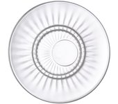 Platillo de cristal para taza de espresso bormioli rocco barshine de 14 cm