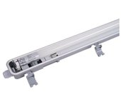 Kit de tiras de luz led impermeables + 1 tubo de neón led 150cm t8 22w - blanco frío 6000k - 8000k - silamp