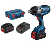 Atornillador de impacto a batería gds18v-1050h 2xproc 8ah gal1880cv l-boxx