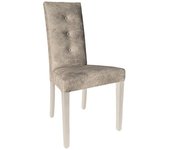 2x silla montecarlo 3 botones tejido tortora h101xl47xp46