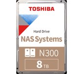 Disco duro nas toshiba n300 de 8 tb a 7200 rpm