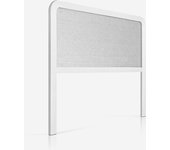 Cabecero de cama de madera eume (ratán) | cama de 135 | pino | blanco | pejecar