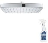Grohe quickfix vitalio comfort 250 cube ducha fija + limpiador grohclean