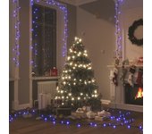 Vidaxl tira de luces con 2000 led pvc azul 200 m