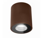 Lámpara de techo foco tondo lámpara de techo led gu10 6w luz bañera cabina de ducha baño sensorial ip65 230v color corten luz verde