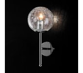 Aplique tresor en hierro cromo pulido 1 luz .14 p.15 bl215-ap1-cr