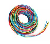 Cable eléctrico 2,5 mm² h07vu l.25 m, rojo / azul / verde - amarillo