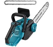 Motosierra de batería sin escobillas, guía de 30,5 cm, motosierra de poda eléctrica inalámbrica (sin batería ni cargador)