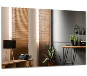 Espejo de pared rectangular, espejo rectangular pulido sin marco, gran selección, 60 x 40