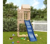 Vidaxl parque infantil de exterior madera maciza de pino
