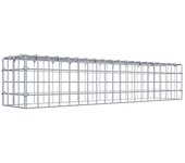 Gabión para montar en altura de 100 cm x 20 cm x 20 cm (l x h x p), malla 5 x 5 cm, anillo en c. atención: falta una rejilla - diámetro del cabl...