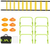 Escalera de coordinación de fútbol vallas de coordinación escalera de agilidad, 42cm juegos de escalera
