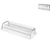 Escurreplatos de aluminio 14 plazas 42,5x18xh9 h&h