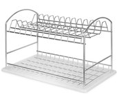 Emuca escurreplatos para encimera suprastar, 435x270x275mm, acero, cromado