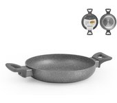 Sartén de inducción de piedra antiadherente h&h gris, 24 ollas
