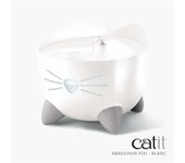 Bebedero fuente para gatos catit pixi 2,5 l, blanco
