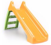 Pequeño tobogán para niños pequeños, 120cm, leo, verde, 124.3x38.8x72.4 cm