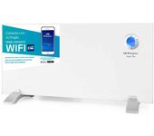 Orbegozo panel radiante wifi rew 1500 a, resistencia de aluminio, protección ip 24, mando a distancia, 3 modos, control táctil, 1500 w