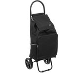5five - carro de la compra de 2 ruedas nomade metal negro