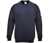 Sudadera ignífuga y antiestática manga raglán portwest fr12
