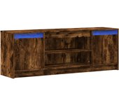 Mueble tv multimedia estantería para televisión buffet para televisión comedor salón dormitorio con led r 02_0026474