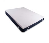 Topper viscoelástico 140 x 180 cm sobrecolchón viscoelástico funda aloe vera 5 cm grosor