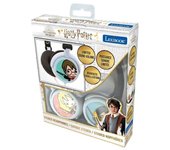 Harry potter - auriculares estéreo con cable - plegables para niños con limitación de volumen de escucha