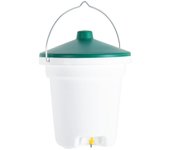 Vidaxl bebedero para aves de corral con tetinas 18 l