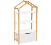Atmosphera - librería infantil casa - blanco - madera