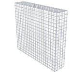 Gavión 100 cm x 90 cm x 20 cm (l x h x p), tamaño de malla 5 x 5 cm, anillo espiral - diámetro del cable 4 mm