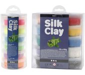 Plastilina 16 colores silk clay