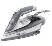 Braun texstyle 5 si 5078 gy plancha vapor-seco 2800 w gris, blanco