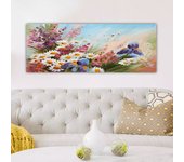 Pintura decorativa lienzo yty184119419_3080 multicolor 30x80 cm