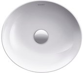 Fijación para fregadero duravit cape cod, 400x360 mm, sin banco con agujero para grifo, sin rebosadero, 2328400000, color: blanco