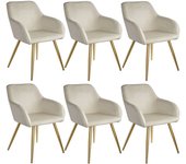Tectake silla acolchada