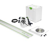 Sierra de inmersión circular portátil festool hk 85 eb-plus-fs + carril guía fs 1400/2 y hoja de sierra ø 230 mm - 576138
