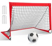 Portería de fútbol plegable red de fútbol mini jaula de fútbol para niños 120 x 90 x 90 cm