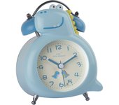 Reloj despertador jm ja-7096 plástico azul claro