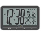 Explore scientific rdc1009 reloj despertador gris