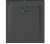 Plato de ducha rectangular betteultra 1000x900x25mm, 1660-400, color: cuervo mate