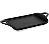 Valira black parrilla plana con asas induccion 28x21 4635-25