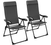 Tectake silla de camping plegable