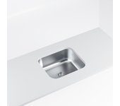 Fregadero 1 seno de acero inox cuadrado cata modelo cb 45-40