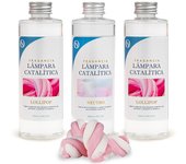 Pack ahorro 3x fragancias lámpara catalítica: 2 aroma lollipop + limpiador neutro