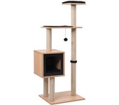 Torre de muebles para gatos, juguete para escalar, rascador, plataforma para escalar con tapete para rasc 02_0022733